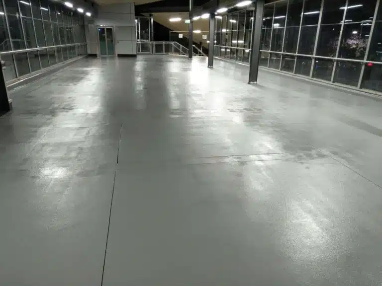 warehouse floor painting and polishing