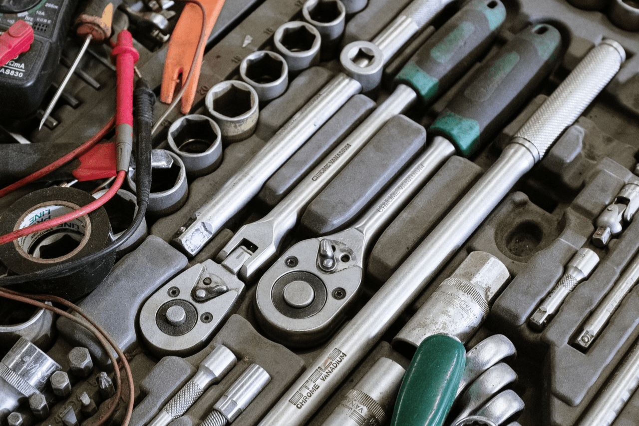some tools used in commercial property maintenance