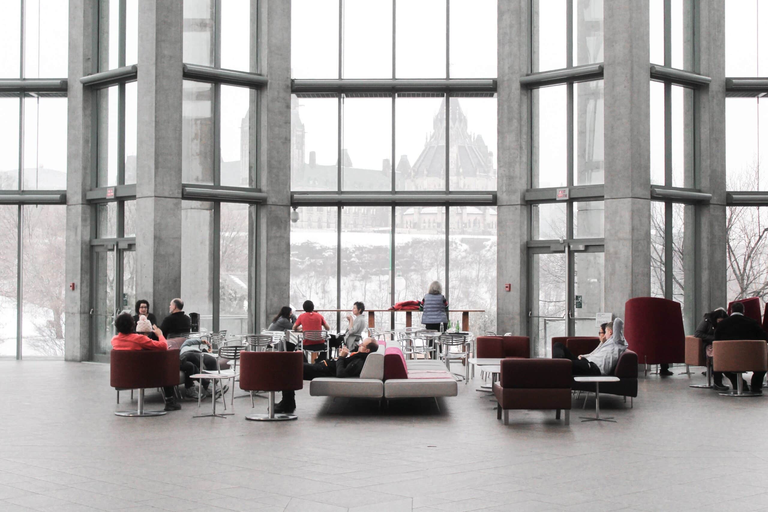 A Welcoming Entrance Space Makes People Feel Like They Want to be At Work